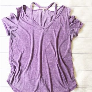 Express purple top